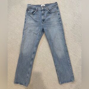 Agolde Women's Straight Leg Jeans in “Formula” Wash